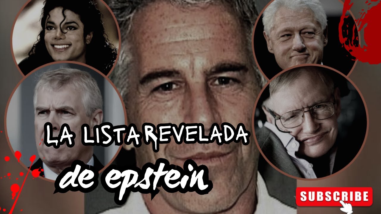 Lista revelada de la isla Epstein te lo cuento todo!!