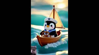 cute fluffy penguin #cartoon #baby #cat #comedy #car #kids #funny #kidsvideo