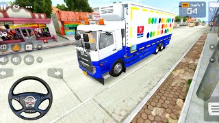 ❗ bussid android gameplay/UD Quester box Thermo King kirim ice cream diamond/majenang_purwokerto❗