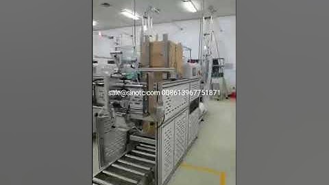 Automatic paper cup counter loader for PMC forming machine