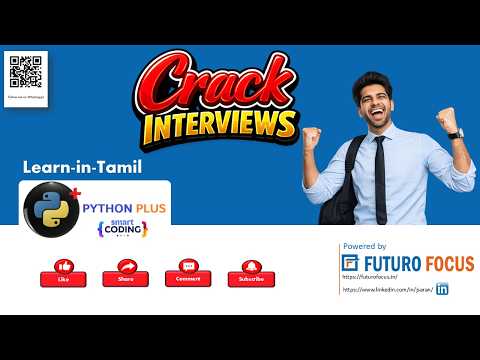 Python Coding Interview Preparation (Tamil) — Questions & Detailed Solutions