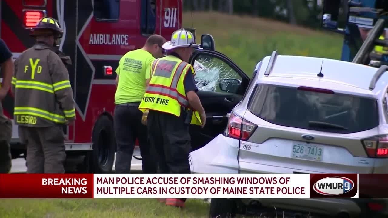 Man police accuse of smashing windows of several cars taken into ...
