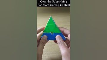 The BEST Pyraminx | Gan Pyraminx Unboxing #Shorts