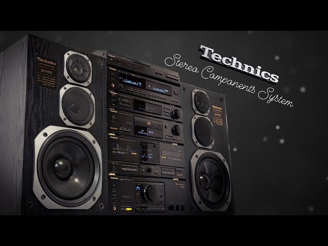 TECHNICS SU-X902 Rare HI-FI Vintage Audio System Classics 80's Music class=