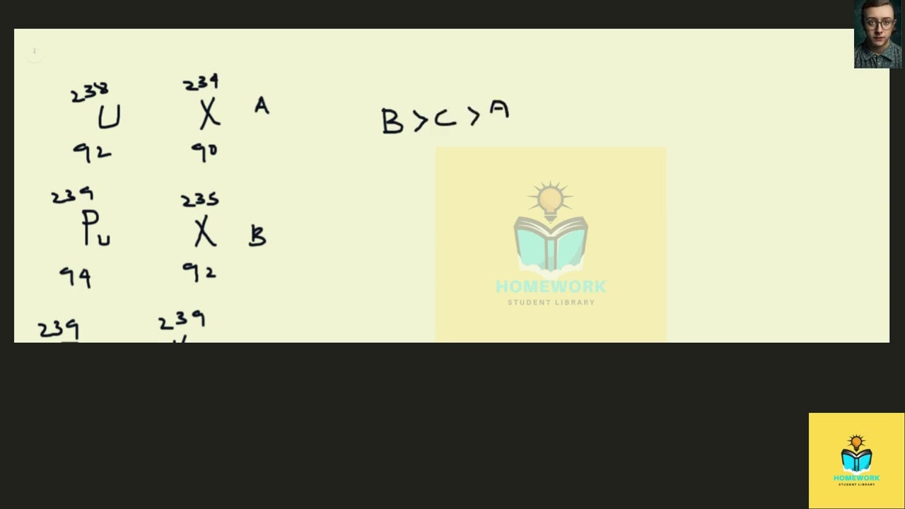 [Physics] Consider the following reactions: A. uranium-238 emits an alpha particle; B. plutonium-23