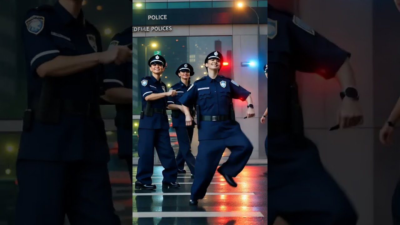 🇸🇪👮‍♀️ Sweden Police Officer Joins New60s70sRevenge Trend | Funny Cop Series 2025