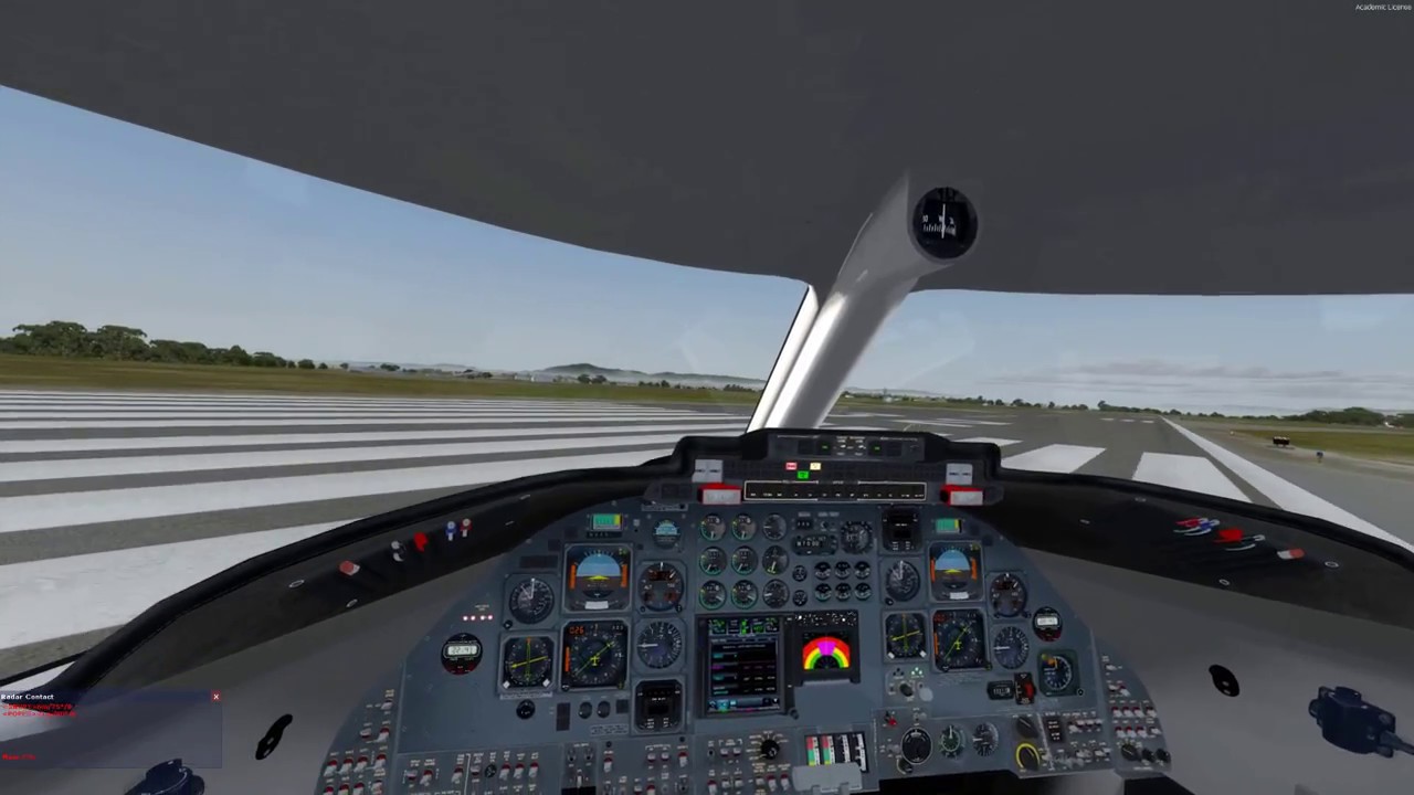 Flysimware Learjet and MCE Voices Part2 The Flight