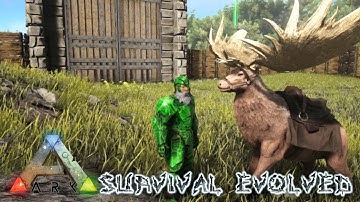 ARK: Survival Evolved PS4 - MEGALOCEROS TAME & SIMPLE PISTOL!!! S2E8