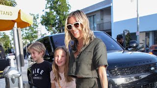 Kristin Cavallari Takes Kids for Early Dinner in West Hollywood, CA