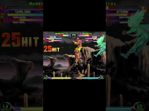 MvC2: Maddroo - Dhalsim + RP 11F 2x Relaunch + Command Throw 98% Sequence .:3.14.26:.