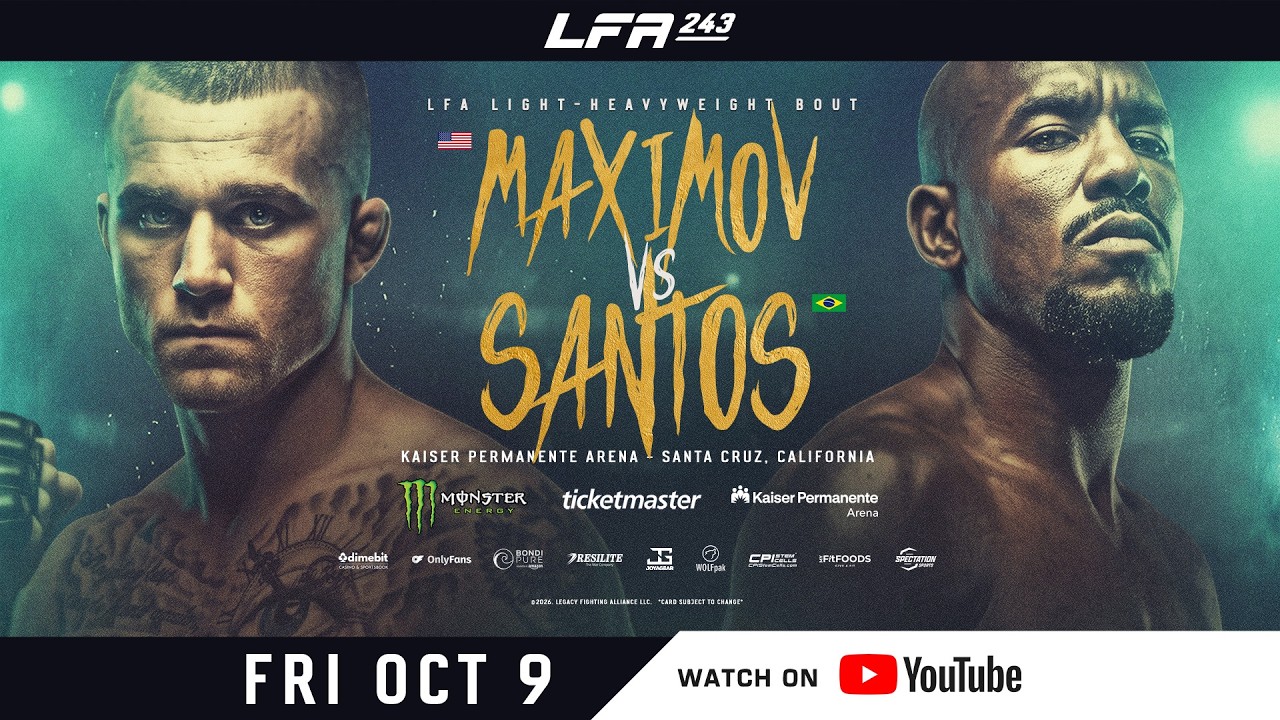 LFA 243 Main Card *live* | LFA Fights