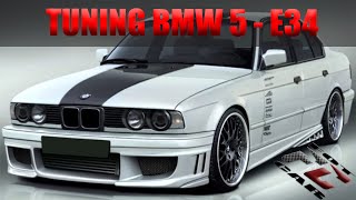 Tuning  BMW - 5 series E34 🔥 Тюнинг БМВ 5 - Е34