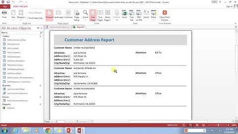 24  Report Header and Footer Programming In Access