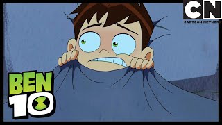 Мультфильм Ben 10  Ben Gets Scared By A Haunted Hotel Scared Silly Cartoon Network