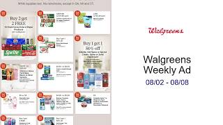 Walgreens Weekly Ad 08/02 - 08/08
