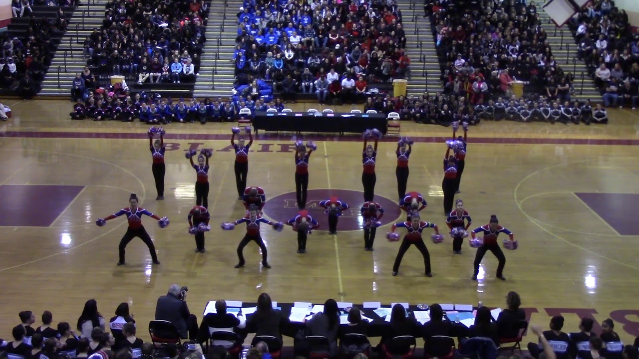 MCPS PomPons Division 2 Championships 2018