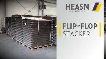 Compact Flip flop Stacker for Litho-Laminator