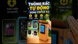 Thùng Rác Tự Động Mở Nắp Cực Đơn Giản
