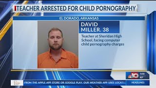 Teacher arrested for computer child pornography