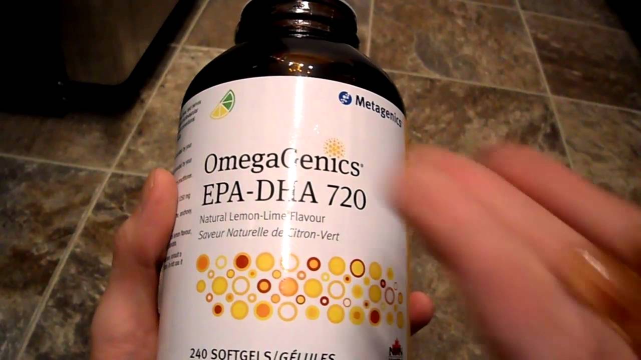 Review Metagenics OmegaGenics EPA DHA 720 Fish oil omega-3 ...