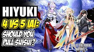 Hiyuki 4 vs 5 Iai: Should You Pull Suisui? (READ PINNED) (Patch 3.5)  | Wuthering Waves screenshot 2