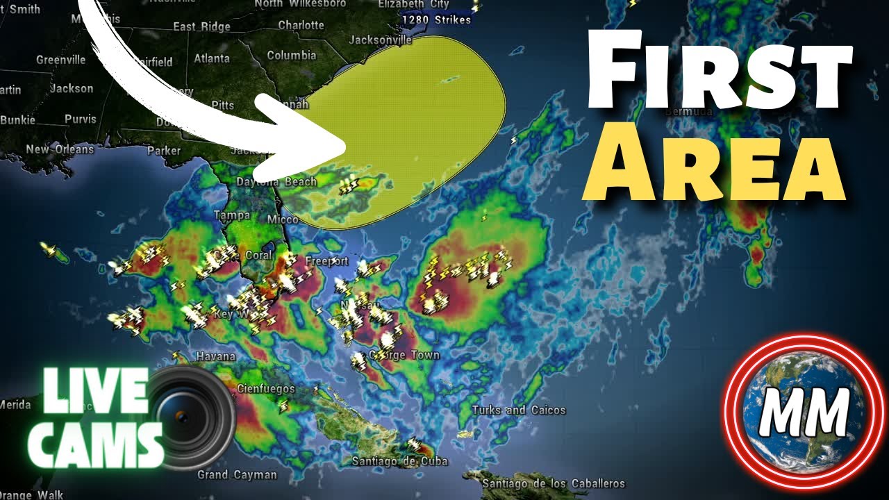 Tropical Development Location To Watch | Now With Live Cameras! - YouTube