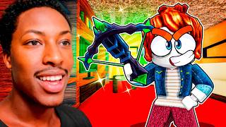 PLAYING MM2 AS A *TRYHARD*  BACON (Murder Mystery 2)