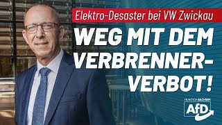 Elektro-Desaster in Zwickau: Verbrenner-Verbot weg Marktwirtschaft statt Klima-Planwirtschaft