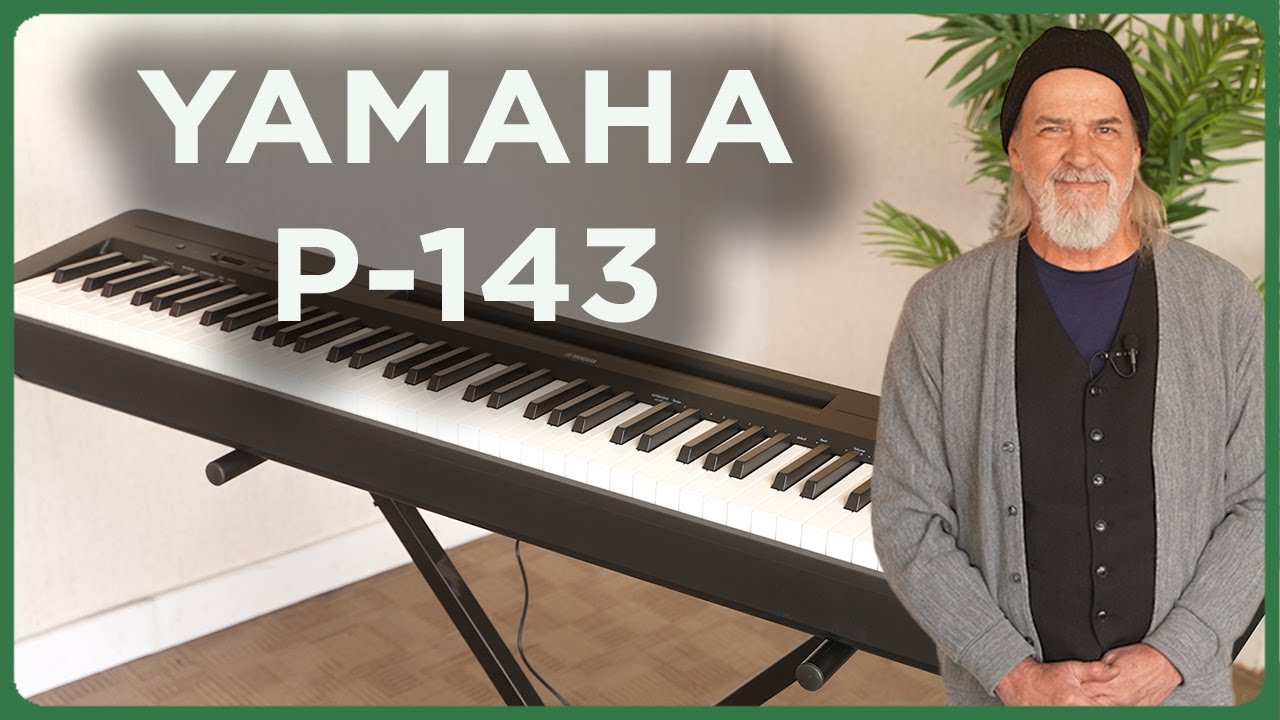Yamaha P-143 Digital Piano | Review and Playing Demo by Jenna from Popplers Music