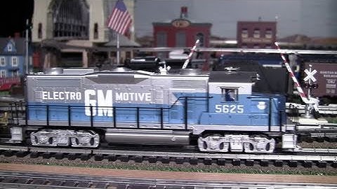 MTH Premier EMD GP-20 O-Gauge Diesel Locomotive in True HD 1080p