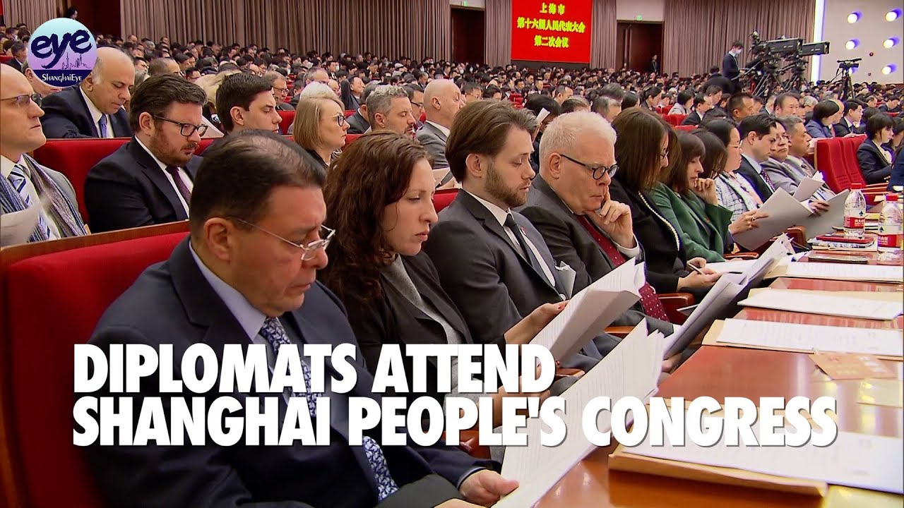 How do foreign diplomats rate Shanghai's development in 2023?