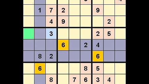 How to Solve Washington Times Sudoku Difficult June 25, 2022
