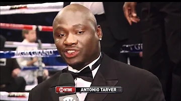 Antonio Tarver shows signs of brain damage