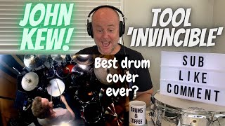 Drum Teacher Reacts: Tool 'Invincible' - Johnkew Drum Cover