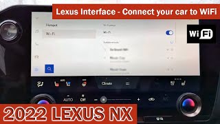 2022-2026 Lexus NX - How to Connect to WiFi - Lexus Interface screenshot 5