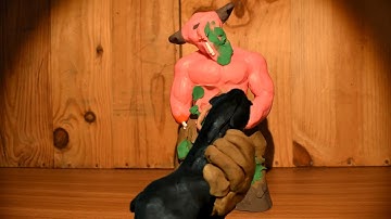 Clay DOOM FPS - Stop Motion