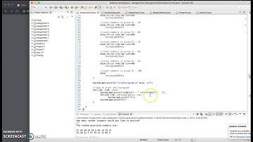 Histogram with Random Numbers Java Eclipse