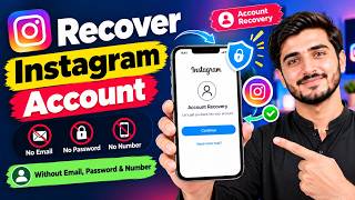 How to recover instagram account without email password and number