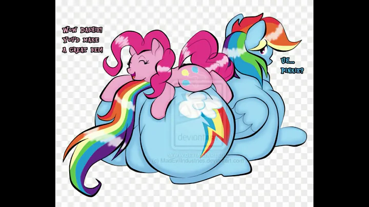 RAINBOW DASH GORDA