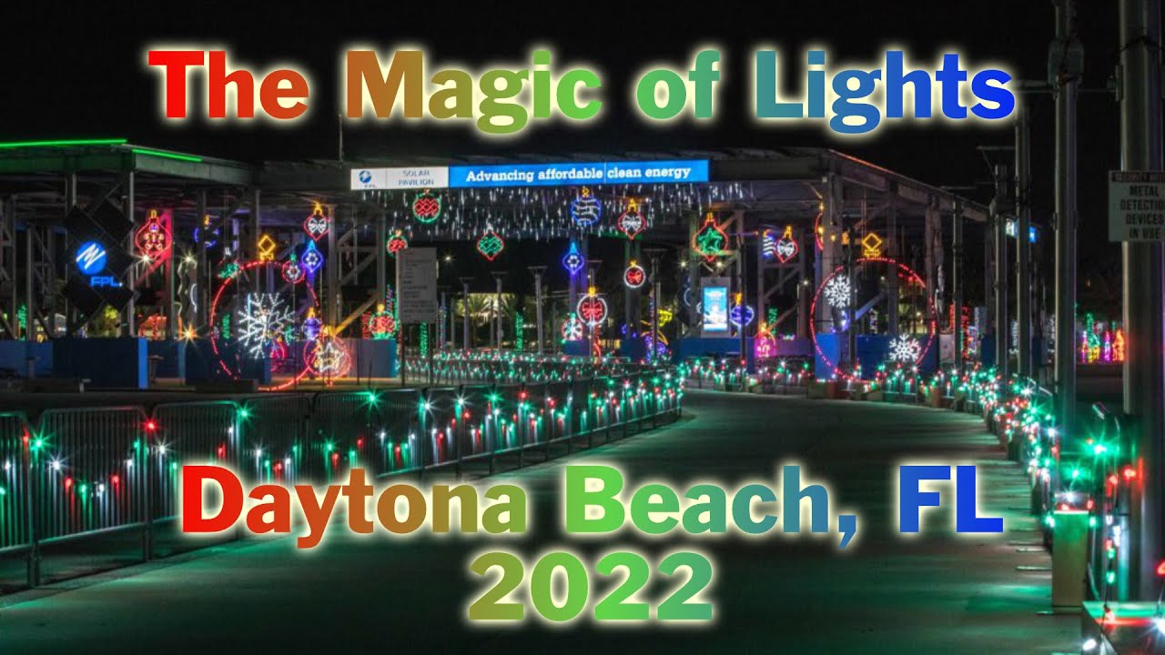 Magic of Lights Daytona 2022 Daytona International Speedway (no gimbal
