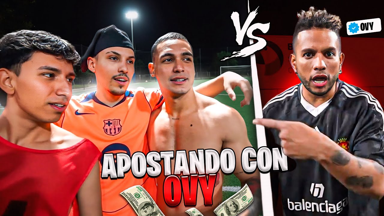 APOSTANDO 500 DOLARES CONTRA OVY ON THE DRUMS EN FUTBOL ⚽🔥 | Samulx