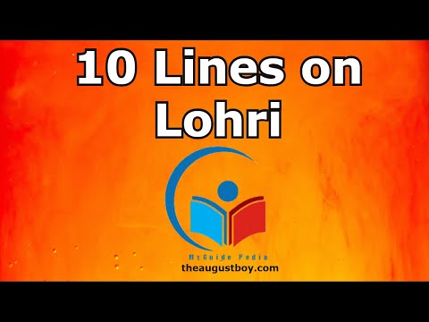 10 Lines on Lohri | Essay on Lohri | Paragraph on Lohri | MYGUIDEPEDIA