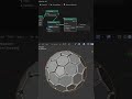 How to make Sci-fi Sphere | Part II #blender3d #shorts