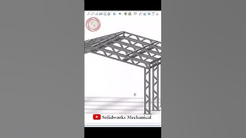 C-Channel Truss Design Frame Structure |Industrial design ||SolidWorks||Mechanical|