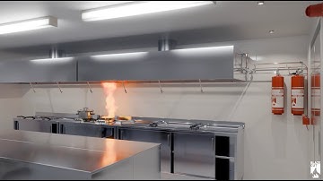 BlazeCut Kitchen Fire suppression Systems