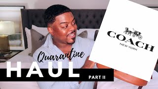 Coach Hudson and Rivington Backpack Reveal | Quarantine Haul Part II | Wil Mikahson