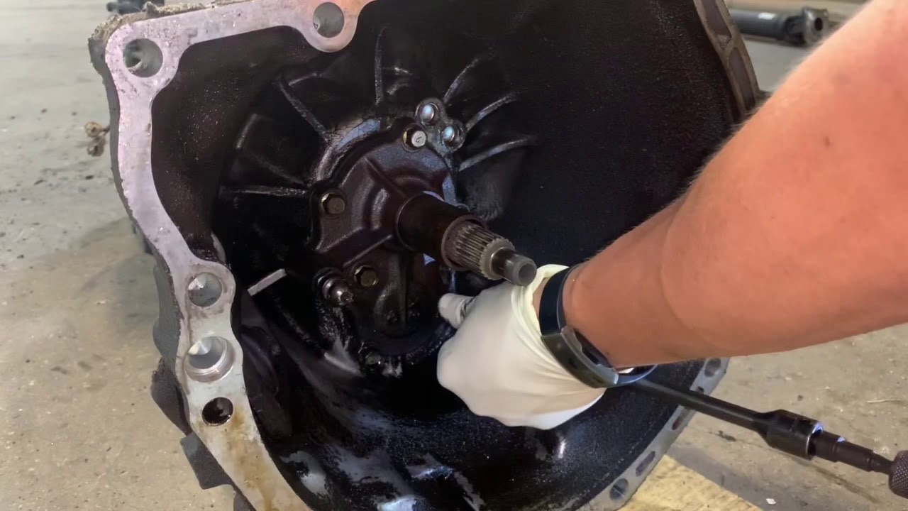 Miata transmission input shaft seal replacement video tutorial YouTube