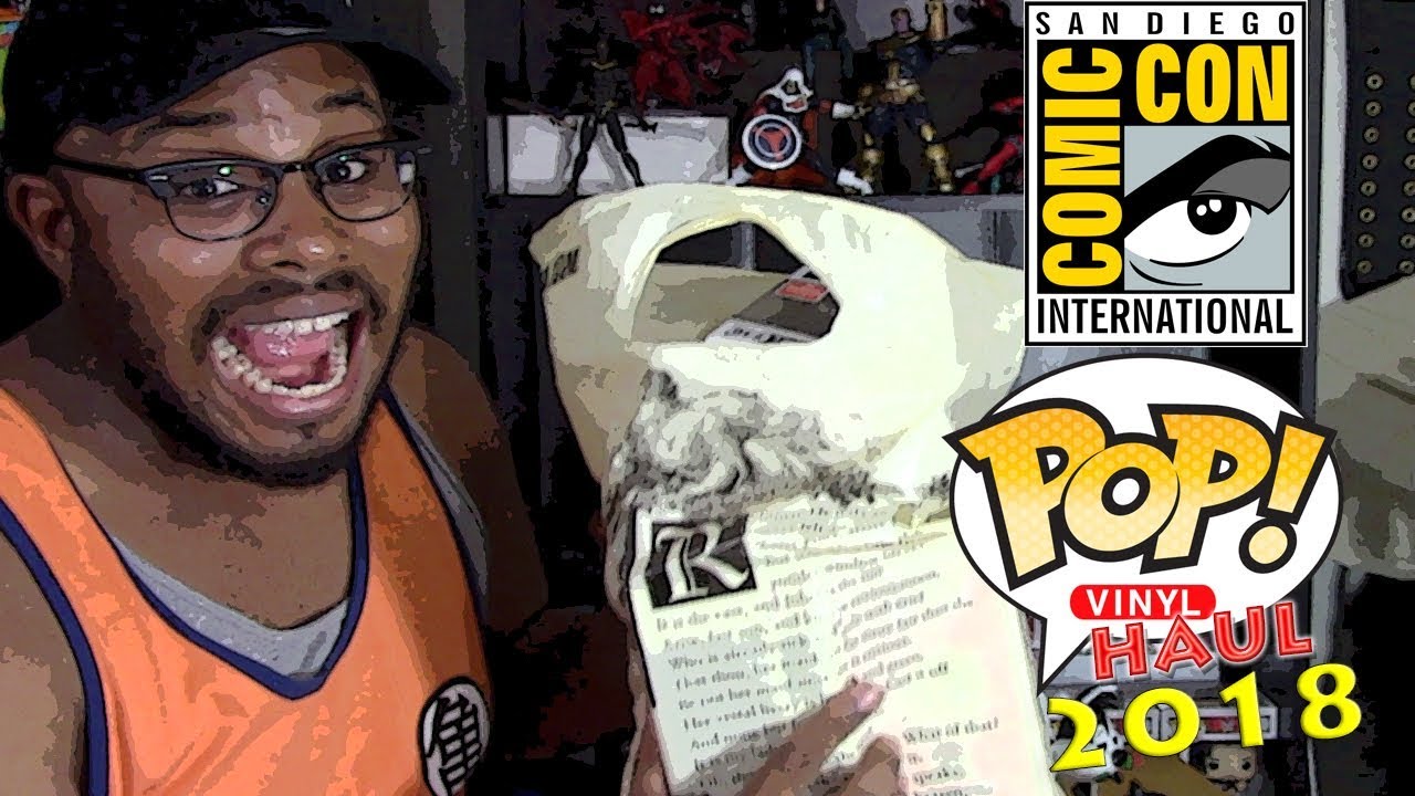SDCC Funko Pop Exclusives Haul 2018!!!