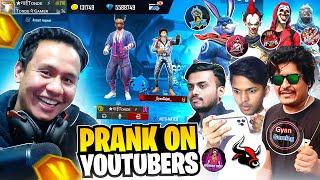 Indian Server Youtubers Reaction on My V Badge All Elite Pass Red Criminal ID 😱 Tonde Gamer