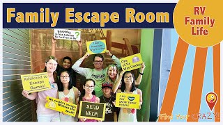 Family Escape Room    Find Your Crazy: Faith, Family & Fun In A Large Family